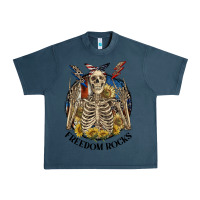 Midnight Navy freedom rocks Urban Heavy Tee - CowGirlArtShop