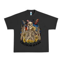 Pigment Black freedom rocks Urban Heavy Tee - CowGirlArtShop