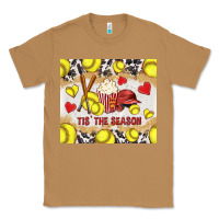 Toasted Coconut tis' the season softball with cowhide tumbler tbs Classic Tee - TumblerDesignByShophia