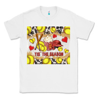 White tis' the season softball with cowhide tumbler tbs Classic Tee - TumblerDesignByShophia