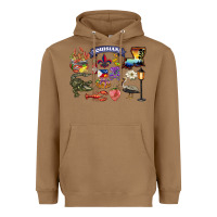 Toasted Coconut preview louisiana state Heavyweight Hoodie - BarkalooDesign