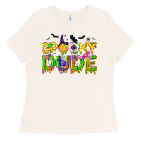 Bone spooky dude Ladies Tee - NancyCooperArtShop