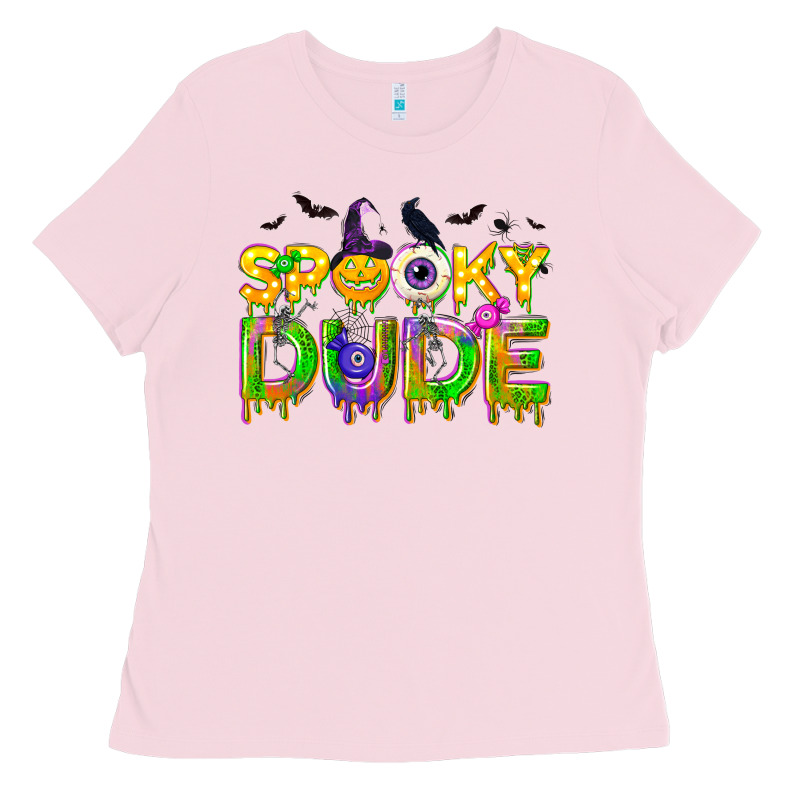 Spooky Dude Ladies Tee by NancyCooperArtShop | Teevron