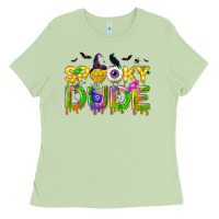 Matcha spooky dude Ladies Tee - NancyCooperArtShop