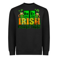 Black Beer Irish Periodic table St. Patrick's Heavyweight Sweatshirt - LillyAllenDesigns