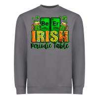 Storm Beer Irish Periodic table St. Patrick's Heavyweight Sweatshirt - LillyAllenDesigns