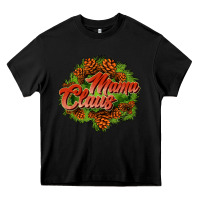 Black mama claus cone Heavy Core Tee - JahusDesignShop