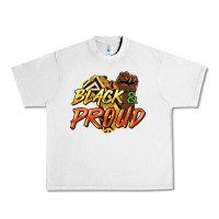 Lunar Rock black and proud Urban Heavy Tee - HowdyJamesFarm