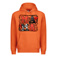 Carrot Wrestling mama red and black Premium Hoodie - LillyAllenDesigns