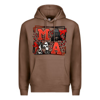 Chestnut Wrestling mama red and black Premium Hoodie - LillyAllenDesigns