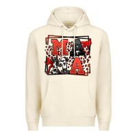 Sandshell Wrestling mama red and black Premium Hoodie - LillyAllenDesigns