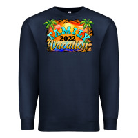 Navy family vacation 2022 Premium Sweatshirt - BarkalooDesign