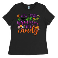 Black Will Trade Brother for Candy Ladies Tee - texasbilliewilder
