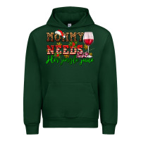 Forest Green mommy needs her jingle juice Urban Hoodie - AdoDesignShop