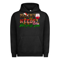 Pigment Black mommy needs her jingle juice Urban Hoodie - AdoDesignShop