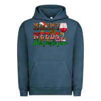 Pigment Midnight Navy mommy needs her jingle juice Urban Hoodie - AdoDesignShop