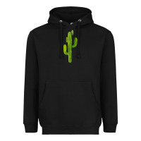 Black cactus Heavyweight Hoodie - BarkalooDesign