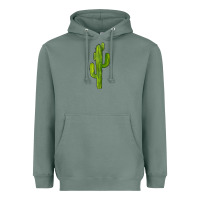 Sage cactus Heavyweight Hoodie - BarkalooDesign