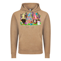 Vintage Coffee Easter gnomes Easter Day Vintage Hoodie - CowGirlArtShop