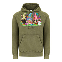 Vintage Olive Easter gnomes Easter Day Vintage Hoodie - CowGirlArtShop