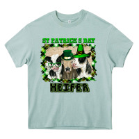 St Patricks Day Heifer Heavy Core Tee | Teevron