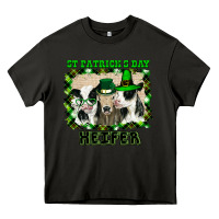 Asphalt St Patricks Day Heifer Heavy Core Tee - Bettercallsaul
