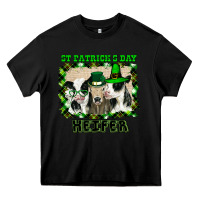 Black St Patricks Day Heifer Heavy Core Tee - Bettercallsaul