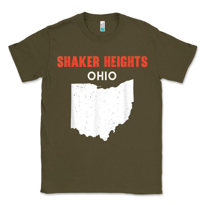 Shaker Heights Ohio Usa State America Travel Ohioan Classic Tee by trangStudio | Teevron