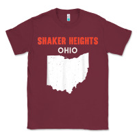 Burgundy shaker heights ohio usa state america travel ohioan Classic Tee - trangStudio