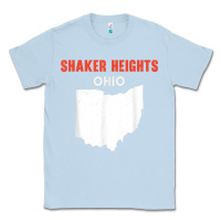 Dusty Blue shaker heights ohio usa state america travel ohioan Classic Tee - trangStudio
