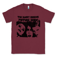 Burgundy horror picture show Classic Tee - trangStudio