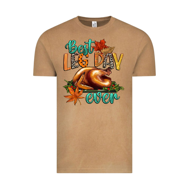 Best Leg Day Ever Vintage Tee by CowGirlArtShop | Teevron