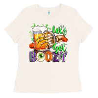 Bone Lets Get Boozy Ladies Tee - texasbilliewilder