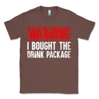 Chestnut Mens Warning I Bought The Drink Package Cruise Shirts [Men] Classic Tee - trangStudio