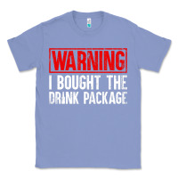 Colony Blue Mens Warning I Bought The Drink Package Cruise Shirts [Men] Classic Tee - trangStudio