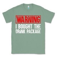 Sage Mens Warning I Bought The Drink Package Cruise Shirts [Men] Classic Tee - trangStudio