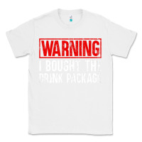White Mens Warning I Bought The Drink Package Cruise Shirts [Men] Classic Tee - trangStudio