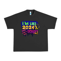 Pigment Black i'm like 2024 done Urban Heavy Tee - CowGirlArtShop