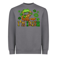 Storm kiss me im irish st patricks lip stain Heavyweight Sweatshirt - LillyAllenDesigns