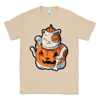 Mushroom cute kawaii maneki neko cat halloween pumpkin costume boys Classic Tee - trangStudio