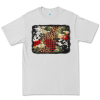 Dove Grey army cowhide leopard Christmas Premium Tee - Jasminsmagicworld