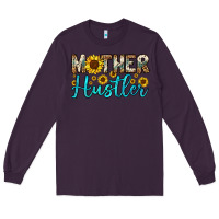 Plum mother hustler Long Sleeve Tee - OliviaCreatesArt