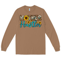 Toasted Coconut mother hustler Long Sleeve Tee - OliviaCreatesArt