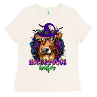 Bone Hocus Pocus Heifer with Cow and Halloween Ladies Tee - texasbilliewilder