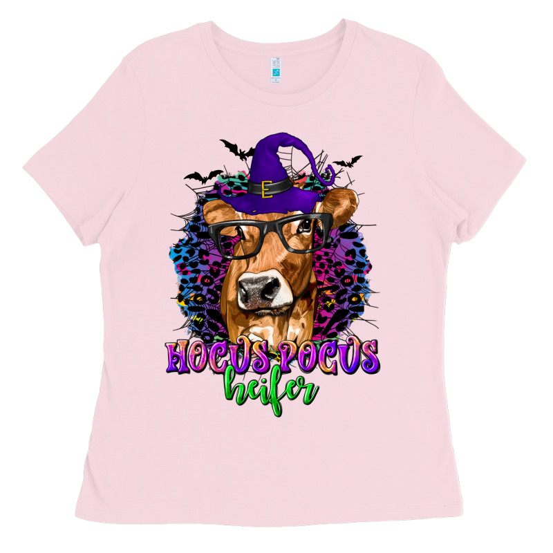 Hocus Pocus Heifer With Cow And Halloween Ladies Tee by texasbilliewilder | Teevron