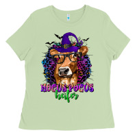 Matcha Hocus Pocus Heifer with Cow and Halloween Ladies Tee - texasbilliewilder
