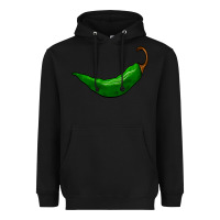 Black jalapeño Heavyweight Hoodie - BarkalooDesign