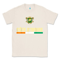 Natural Cote d_Ivoire National Flag Ivory Coast Coat Of Arms Gift Classic Tee - trangStudio