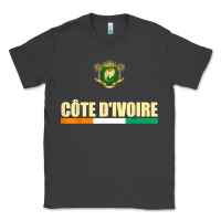 Smoke Cote d_Ivoire National Flag Ivory Coast Coat Of Arms Gift Classic Tee - trangStudio