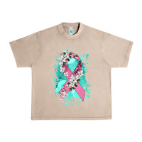 French Oak cancer ribbon Urban Heavy Tee - CowGirlArtShop
